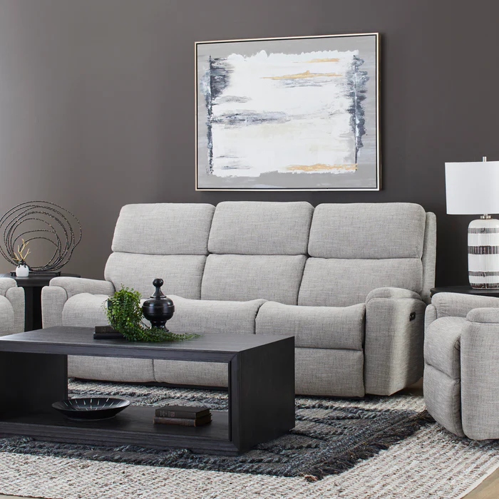 POWER RECLINING SOFA WITH POWER HEADREST