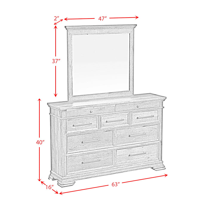 Park Ridge Sleigh Storage Bedroom Set in Charcoal