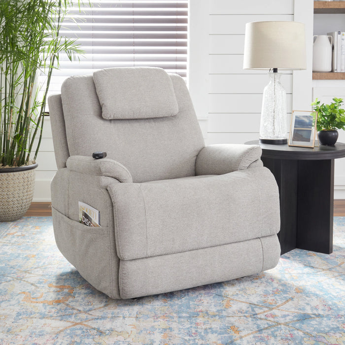 Zecliner Model 2 Petite Latitudes Power Sleep Recliner with Power Headrest & Lumbar
