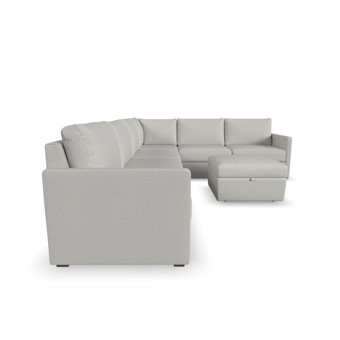 Flex 6-Seat Sectional with Narrow Arm and Storage Ottoman - 5000003377 - Furniture House (VA)