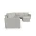 Flex 6-Seat Sectional with Narrow Arm and Storage Ottoman - 5000003377 - Furniture House (VA)