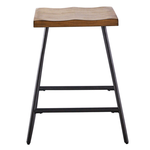 Steve Silver Landon Counter Stool in Natural Honey (Set of 2) - Furniture House (VA)