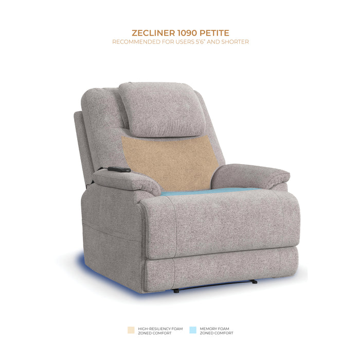 Zecliner Model 2 Petite Latitudes Power Lift Sleep Recliner with Power Headrest & Lumbar - Furniture House (VA)