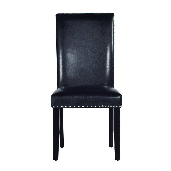 Steve Silver Verano Side Chair in Black (Set of 2) - Furniture House (VA)