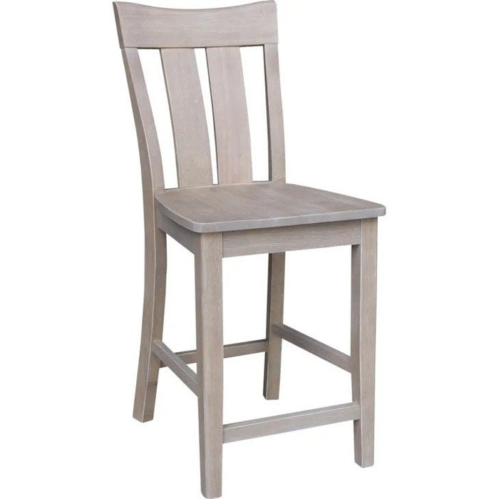 John Thomas Cosmopolitan 24'' Ava Stool in Taupe Gray image
