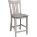 John Thomas Cosmopolitan 24'' Ava Stool in Taupe Gray image