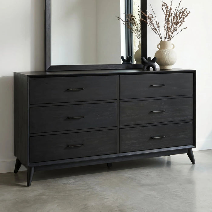 Century Modern 6 Drawer Dresser image
