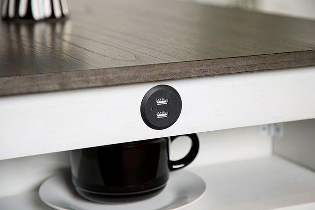 Lescles 3 Pc Counter Ht Set (1 Table + 2 Chairs) - Furniture House (VA)