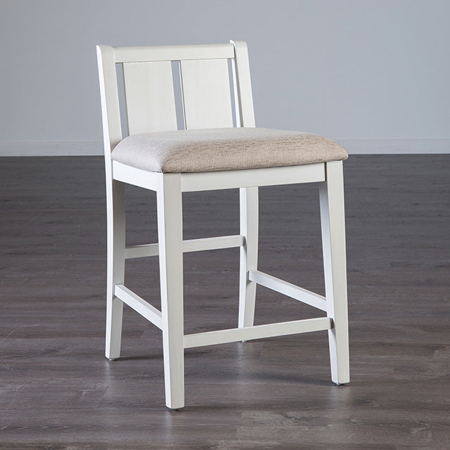 Lescles 3 Pc Counter Ht Set (1 Table + 2 Chairs) - Furniture House (VA)