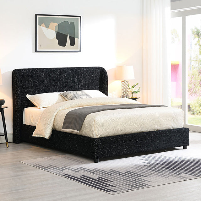 Laverni E.King, Full, & Queen Bed White, Grey, & Black - Furniture House (VA)