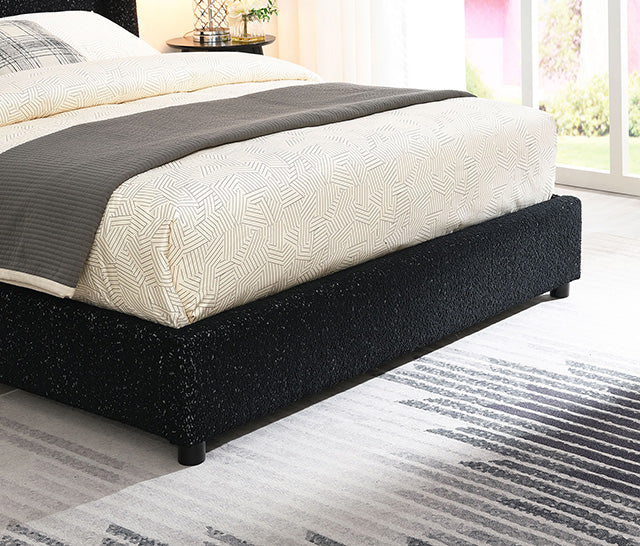 Laverni E.King, Full, & Queen Bed White, Grey, & Black - Furniture House (VA)
