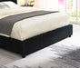 Laverni E.King, Full, & Queen Bed White, Grey, & Black - Furniture House (VA)