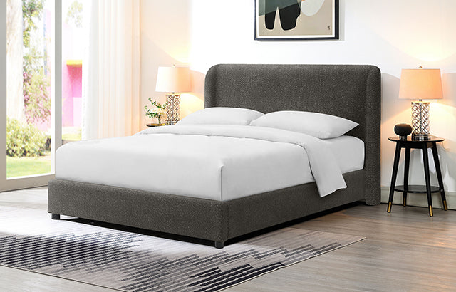 Laverni E.King, Full, & Queen Bed White, Grey, & Black - Furniture House (VA)