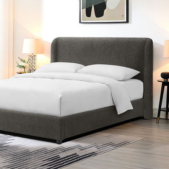 Laverni E.King, Full, & Queen Bed White, Grey, & Black - Furniture House (VA)