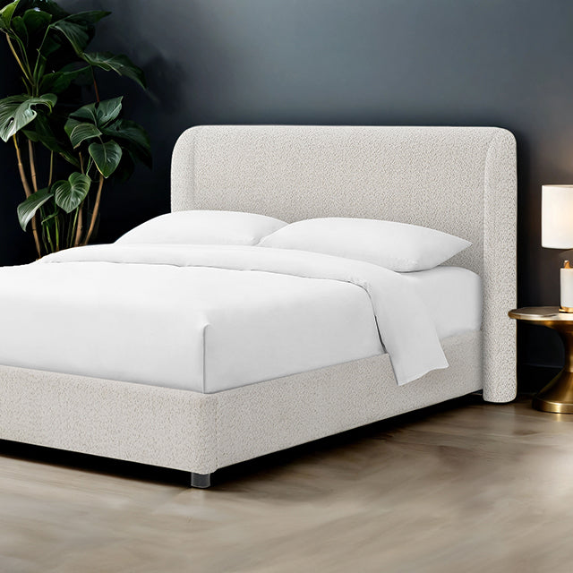 Laverni E.King, Full, & Queen Bed White, Grey, & Black - Furniture House (VA)