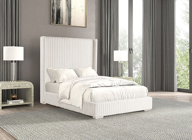 Cadwell E.King, Queen, & Full Bed White, Gray, & Black - Furniture House (VA)