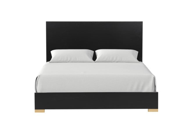 Goldsberg E.King & Queen Bed Grey & Pink - Furniture House (VA)