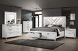 Emmeline 4 & 5 Piece Queen Bedroom Set Gray & White - Furniture House (VA)