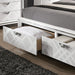 Emmeline 4 & 5 Piece Queen Bedroom Set Gray & White - Furniture House (VA)