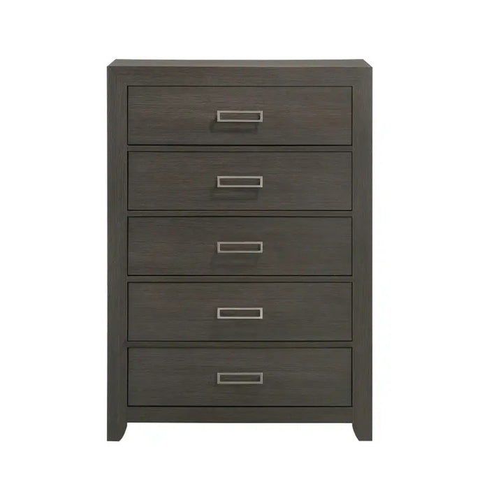 Elements International Sasha Chest in Charcoal