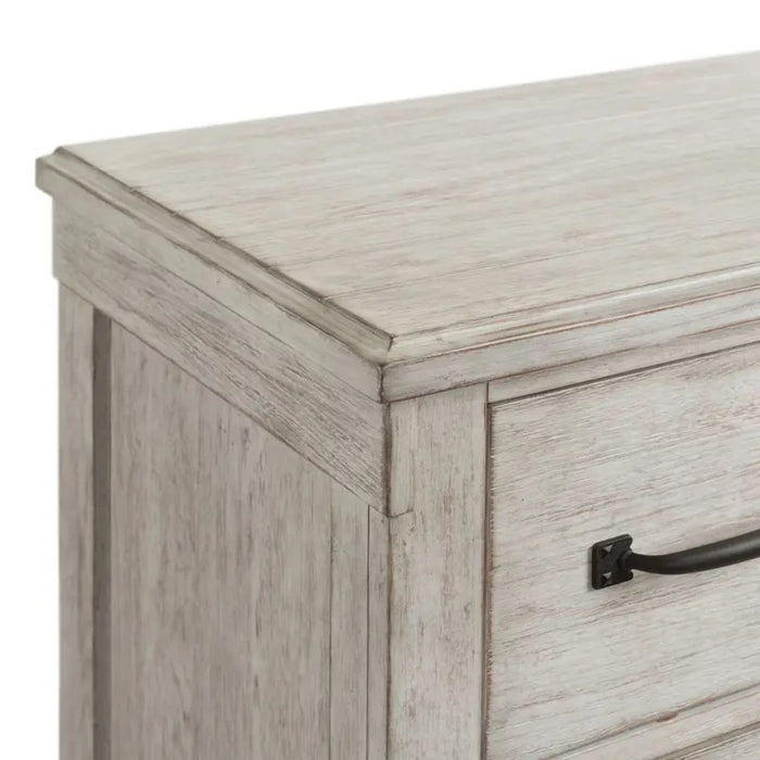 Elements International Scott Chest in White