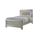 Elements International Platinum Full Platform Bed in Golden Champagne image