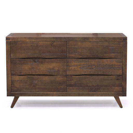 Steve Silver Pasco 6 Drawer Dresser in Cocoa - Furniture House (VA)