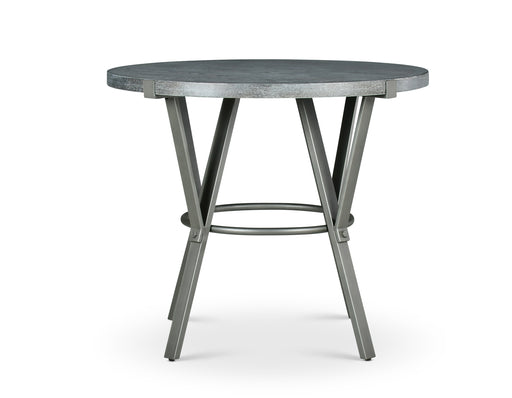 Steve Silver Portland Round Counter Table in Gray - Furniture House (VA)