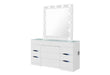 ELLA WHITE VANITY WITH SPEAKER - Furniture House (VA)