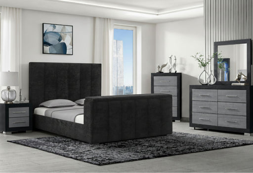 SERENITY/EMMA ONYX KING BED GROUP - Furniture House (VA)