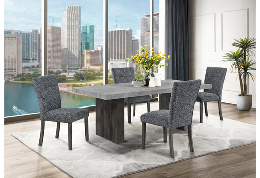 D2410 DINING TABLE D86DC DINING CHAIR - Furniture House (VA)