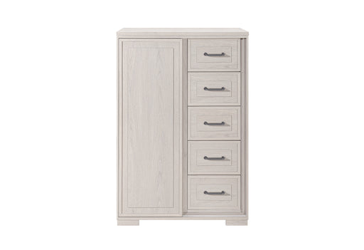 CLARA BEIGE SLIDING DOOR CHEST - Furniture House (VA)