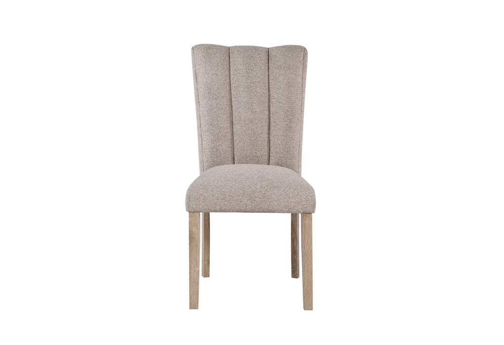 D02 NATURAL DINING TABLE + 6 D8683 DINING CHAIRS - Furniture House (VA)
