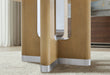 D3124 NATURAL DINING TABLE 48" AND 4 D1248 DINING CHAIR - Furniture House (VA)