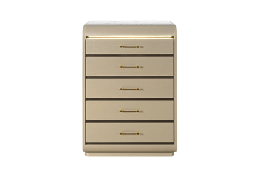 GENESIS GOLD CHEST WITH LED - Furniture House (VA)