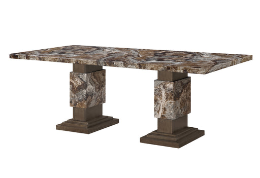 D12 BROWN DINING TABLE - Furniture House (VA)