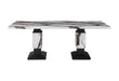 D12 DINING TABLE AND 8 D12 BLACK DINING CHAIRS - Furniture House (VA)