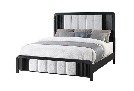 BECKETT WHITE/BLACK KING BED - Furniture House (VA)