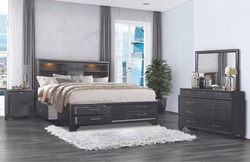 JORDYN GREY KING BED GROUP - Furniture House (VA)