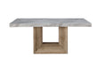 D02 NATURAL DINING TABLE + 6 D8683 DINING CHAIRS - Furniture House (VA)