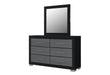EMMA BLACK/GREY MIRROR - Furniture House (VA)