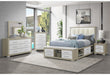 EMMA NATURAL/WHITE FULL BED GROUP - Furniture House (VA)