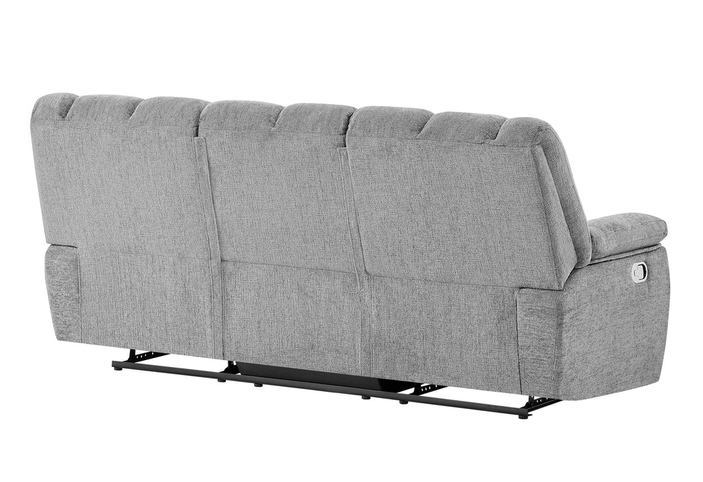 U6000 SMOKE RECLINING SOFA - Furniture House (VA)