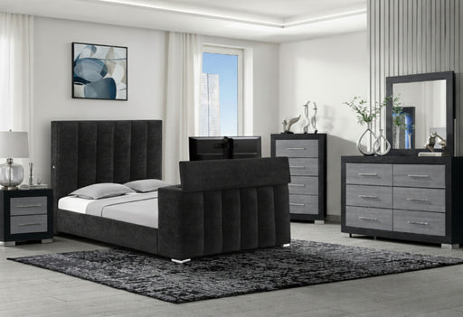 SERENITY/EMMA ONYX KING BED GROUP - Furniture House (VA)