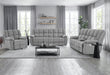 U6000 SMOKE RECLINING SOFA/CONSOLE RECLINING LOVESEAT/GLIDER RECLINER - Furniture House (VA)