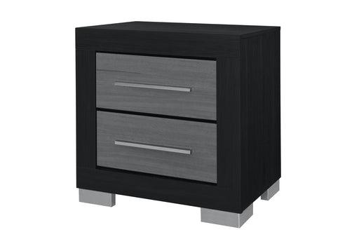 EMMA BLACK/GREY NIGHTSTAND - Furniture House (VA)