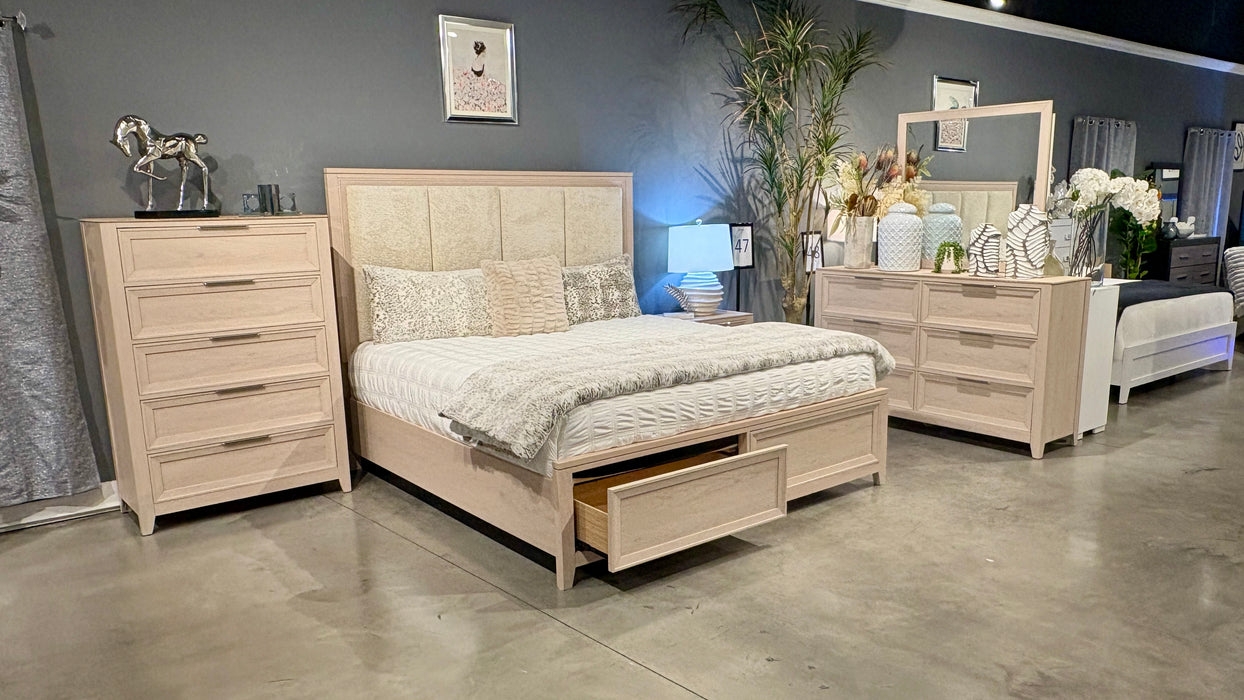 MARIAH DARK BROWN QUEEN BED GROUP