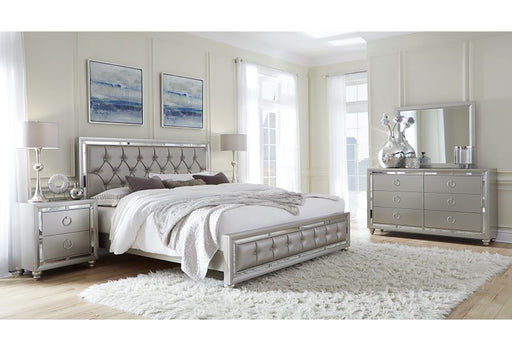 RILEY SILVER FULL BED GROUP - Furniture House (VA)