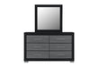 EMMA BLACK/GREY MIRROR - Furniture House (VA)