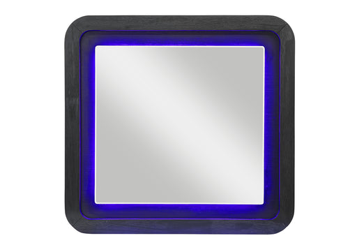 BECKETT WHT/BLK MIRROR W/ LED - Furniture House (VA)